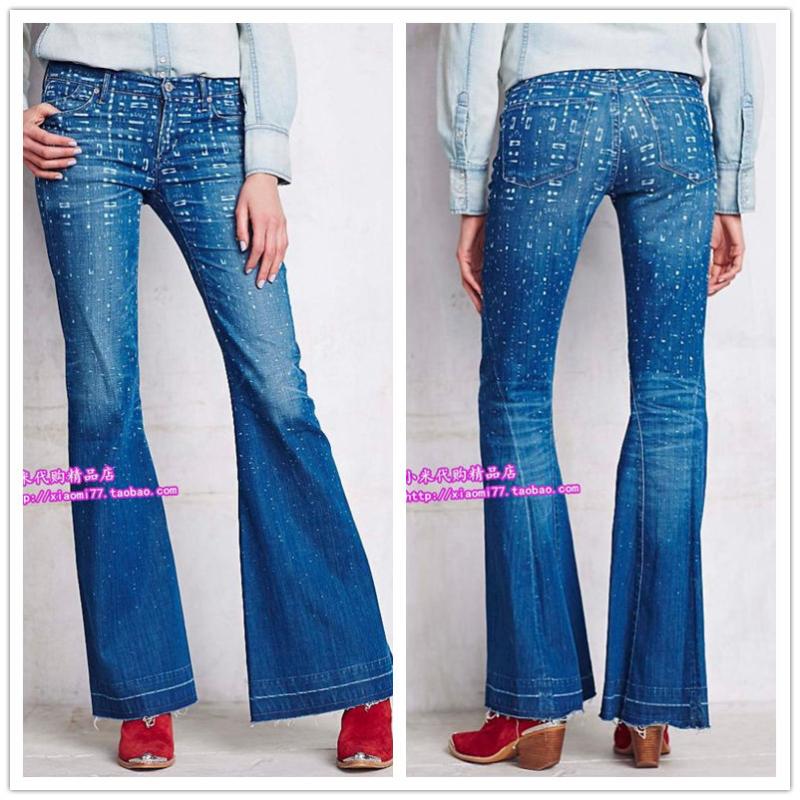 (Special Spot) Citizens of Humanity slim-fitting hip flared jeans are tight and thin
