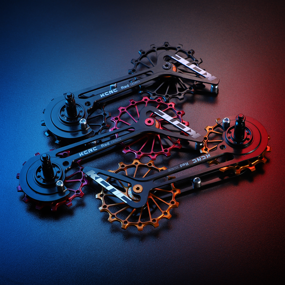 The kcnc road bike guide wheel is compatible with the speed link FORCE RIVAL APEX 10S 11S 14-16T