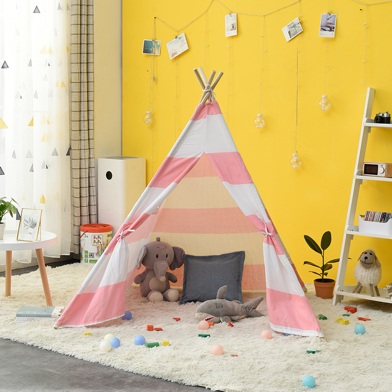Ins childrens tent Indian indoor game house princess toy house small house photo prop indoor tent