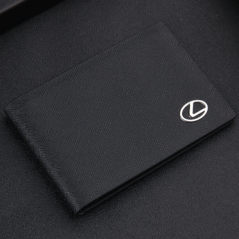 Drivers license leather motor vehicle driving document clip ultra-thin personality creative drivers license protection jacket Lexus