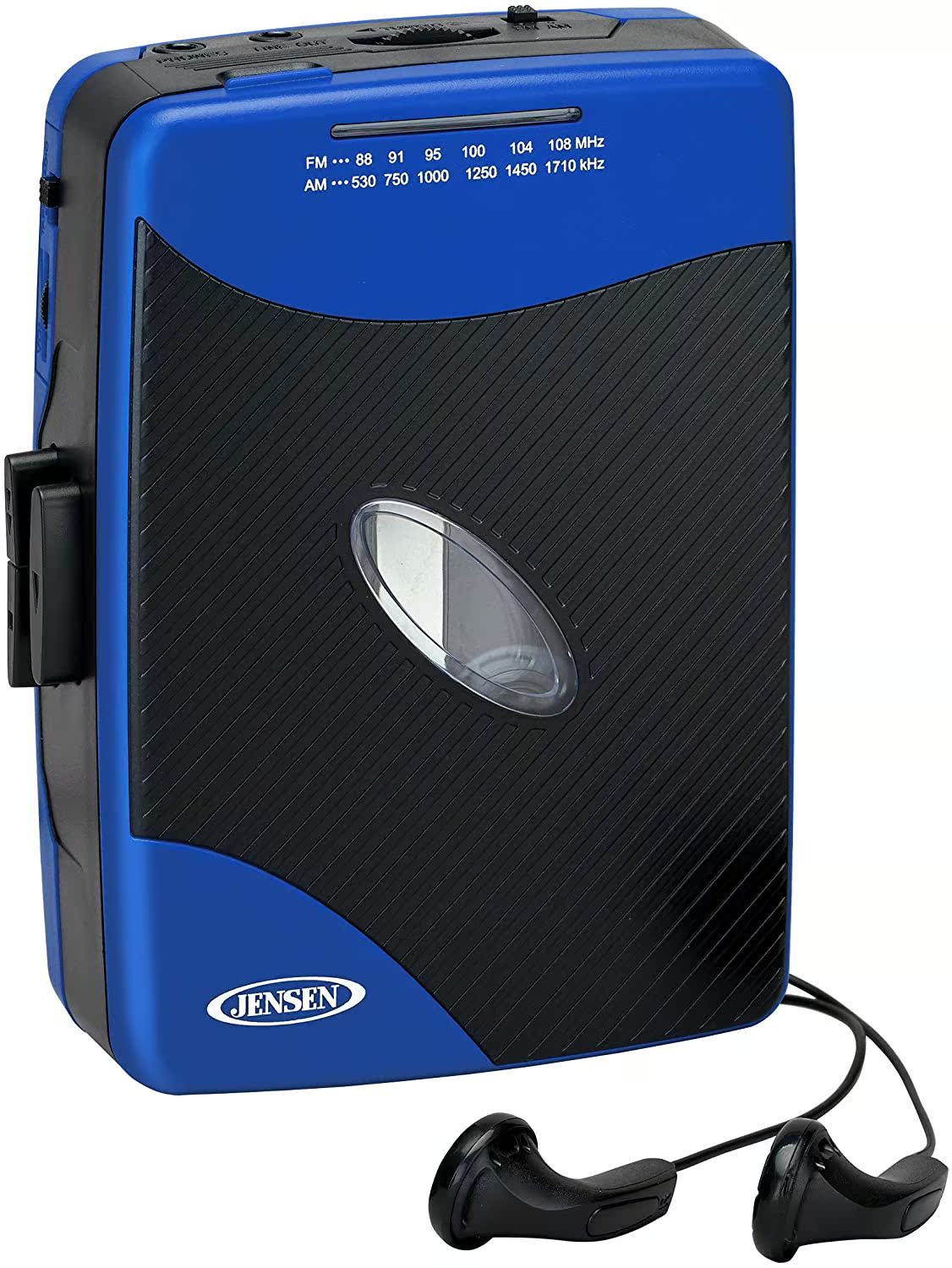 Jensen Cassette Portable Stereo Cassette Player with AM