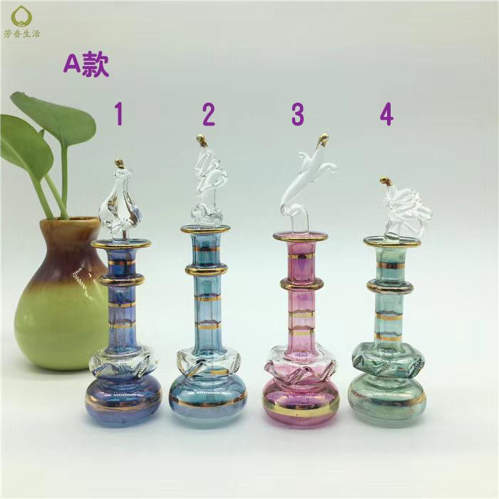 Egyptian hand-covered flavor bottle 7CM (capacity of about 10ML) august new goods