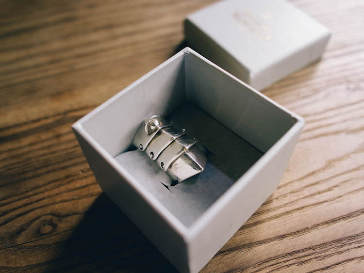 Vintage x vivienne westwood armour ring four armor ring m first return