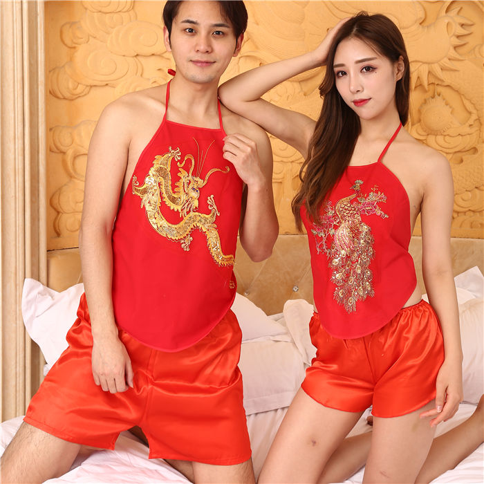 Mens and womens couple belly sexy performance dress performance dress belly pocket funny adult classical set national style