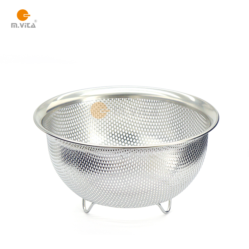 Montessori Montessori teaching aids daily life children wash fruit work 304 stainless steel fruit basket