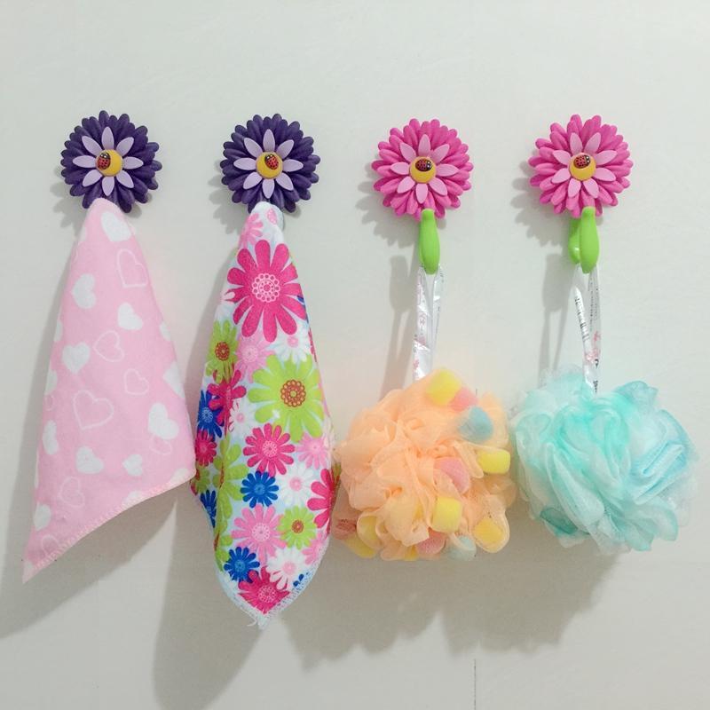 Vigar Viica Personality Blossom Sunflower Series Suction Cup Hook Creative Sucking Hook Promotion 