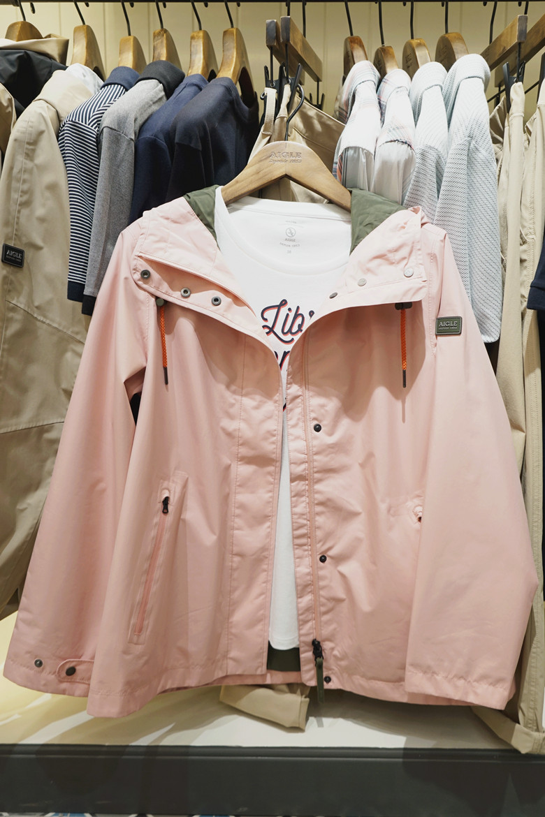 AIGLE Aigao counter domestic womens GTX waterproof breathable jacket I8396 I8394 BILANE