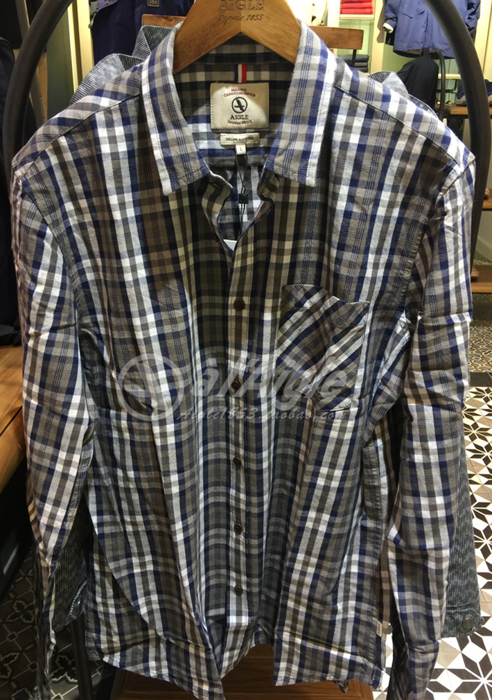 Domestic AIGLE Aigao counter mens casual top H0793 H0794 STRAUMENE