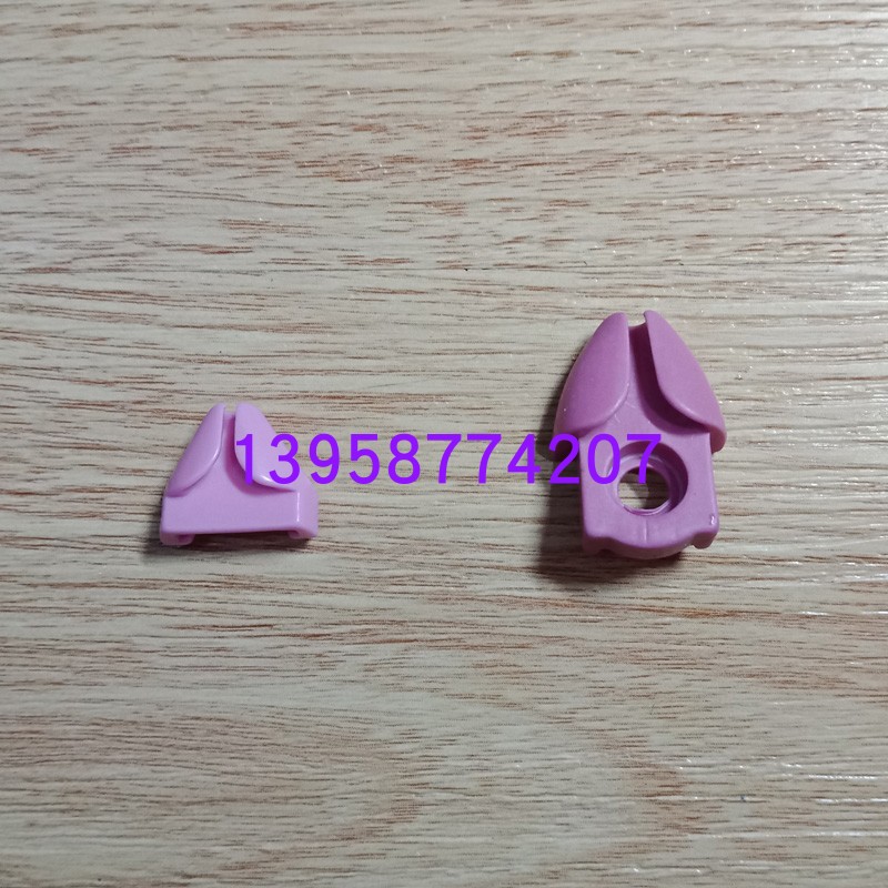 Alumina textile porcelain eye rabbit head spitting silk head double machine accessories cross-wire porcelain eye porcelain pieces