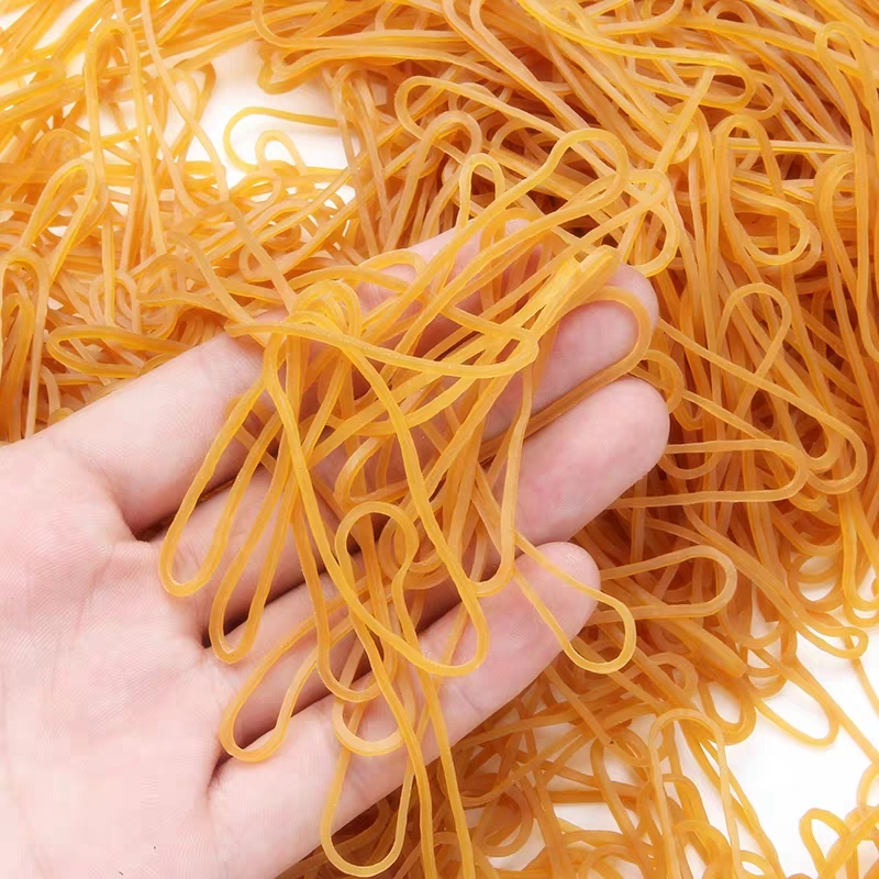 High-elastic rubber band yellow rubber band psoriate industrial rubber band durable leather leather collar red leather band
