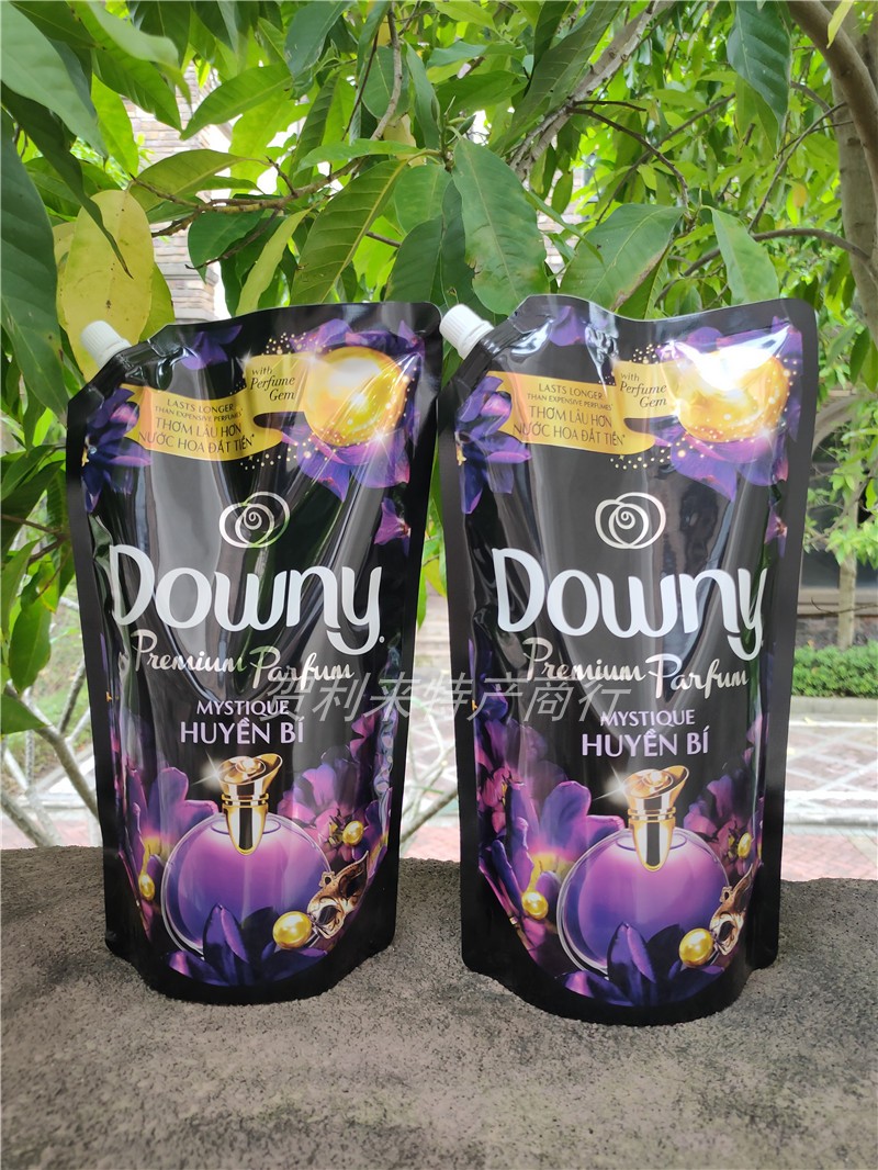 Downy Donnie Vietnam Perfume Hua-scented Clothing Softener 1.4L Black Purple Bag Laundry Care Soft Stay