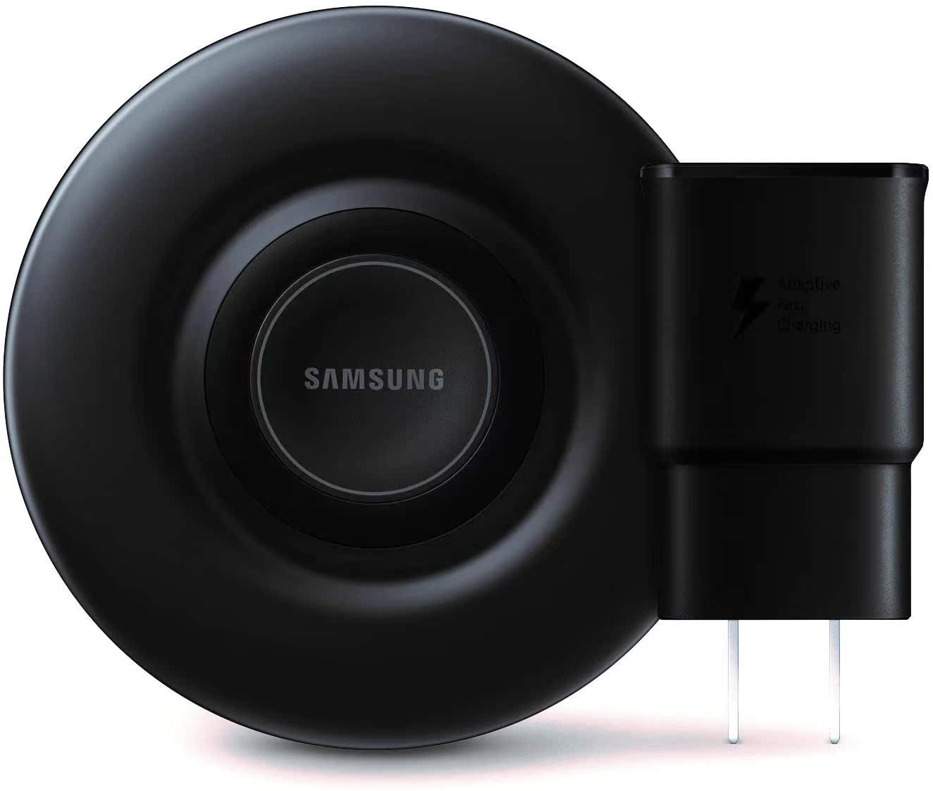 Samsung Fast Charge wireless charging disc Qi certified with cooling fan for Galaxy