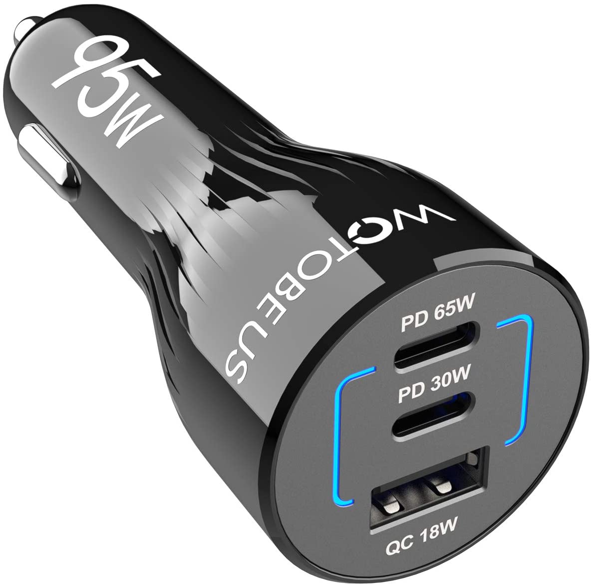 The USB C on-board charger 95W is available for iPhone 12 SE 11 iPad MacBooks