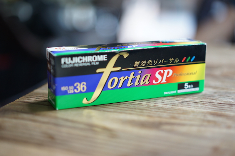Fuji Limited Edition Color Gods Reversal Film Fortia sp 50 degrees 135 film 36 sheets