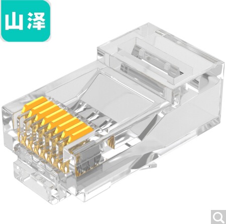 Engineering-grade Yamazawa SJ-6100 Six-class network crystal head 6 category RJ45 network crystal head 100