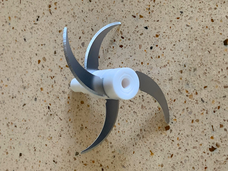 Wanjia multi-functional processing machine meat-twisting machine special head blade knife 4 blade blade