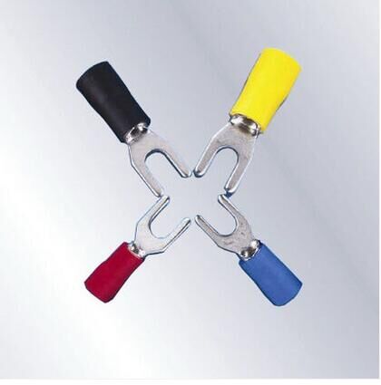 Terminal SV1.25-3 4 5 6 U type Y cold-press terminal wire nose fork end