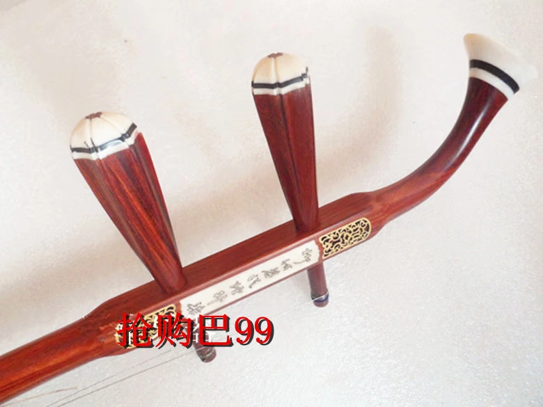 Erhu nhạc cụ chuyên nghiệp tờ rơi gỗ đàn hương đỏ gỗ gụ erhu đặc biệt âm thanh đàn nhị chất lượng để gửi phụ kiện nhà máy đặc biệt trực tiếp - Nhạc cụ dân tộc