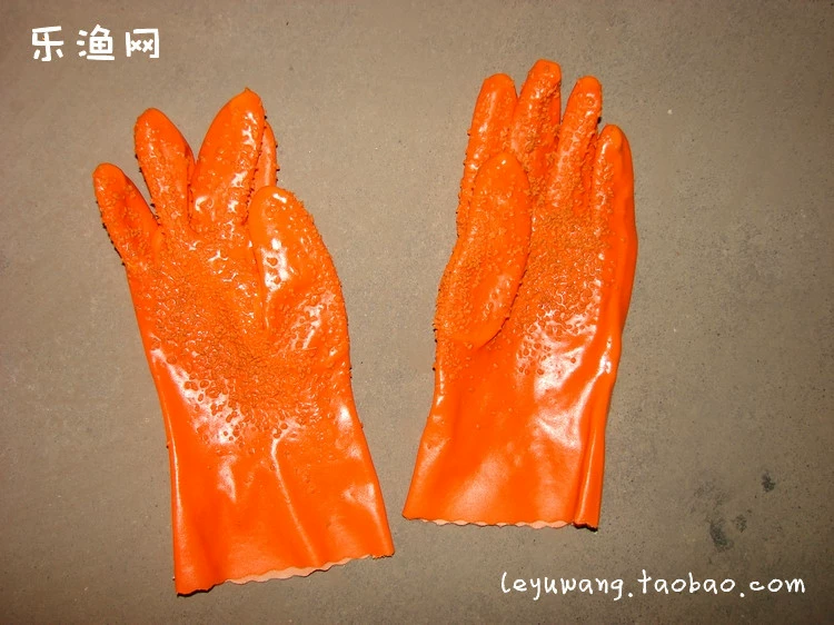Găng tay lột khoai tây chống trượt Găng tay thủy sinh Găng tay câu cá cần găng tay găng tay bảo vệ - Găng tay