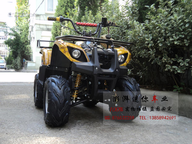 Mini ATV Mini Xe máy Nhỏ ATV 4 bánh Xe máy tay ga 110C xe moto cho bé