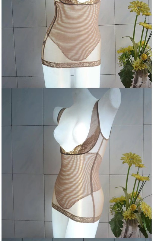 Mùa hè siêu mỏng dài mới cơ thể định hình vest dây đeo corset quần áo giảm béo