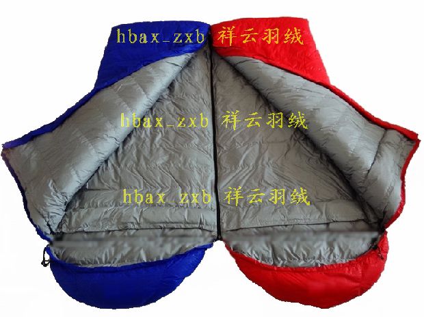 Lmr loại phong bì xuống túi ngủ ngoài trời siêu nhẹ đỏ xanh đen 95 ngỗng trắng xuống 400-3000g đỉnh núi băng tuyết - Túi ngủ túi ngủ văn phòng