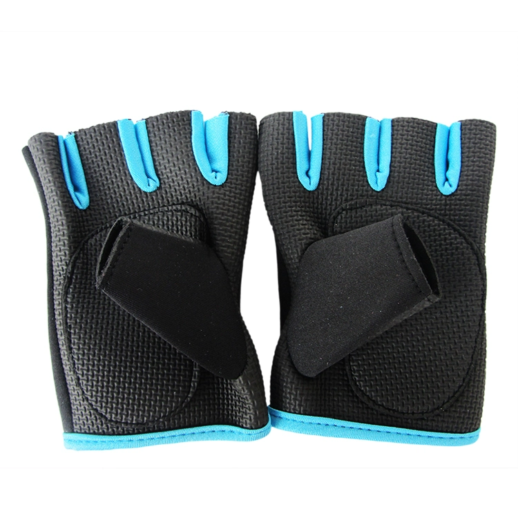Găng tay thể dục thể thao Half Finger Palm Tập thể dục tạ tạ tạ trượt sông chèo thuyền nam và nữ thiết bị bảo vệ - Dụng cụ thể thao
