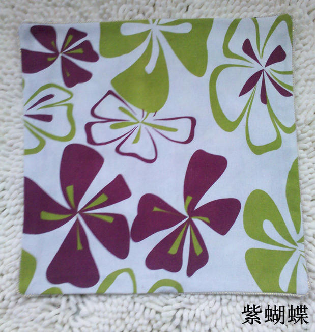 Vải cotton dày đệm đệm Vỏ gối Gối không lõi Nhiều kích cỡ gối tựa lưng ô tô cao su non