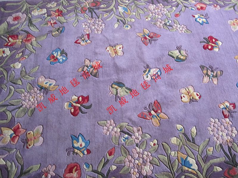 ковер 美式田园纯羊毛地毯 客厅卧室茶几地毯 外贸出口原单特价包邮 OTHER