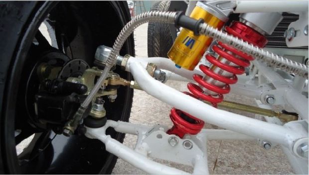 Zongshen 250CC làm mát bằng nước cao với mô tô phân khối lớn trên núi Mars trên xe địa hình xe atv địa hình 4 bánh 50cc