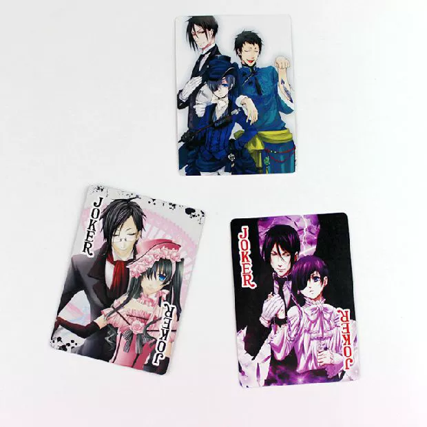 Thẻ chơi Anime Thẻ phó tế đen Thẻ tarot Trò chơi hoạt hình quanh bàn cờ vua Nhà sản xuất Bán buôn - Carton / Hoạt hình liên quan hình sticker dễ thương