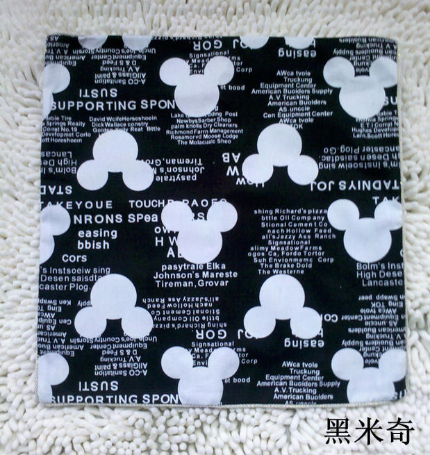 Vải cotton dày đệm đệm Vỏ gối Gối không lõi Nhiều kích cỡ gối tựa lưng ô tô cao su non