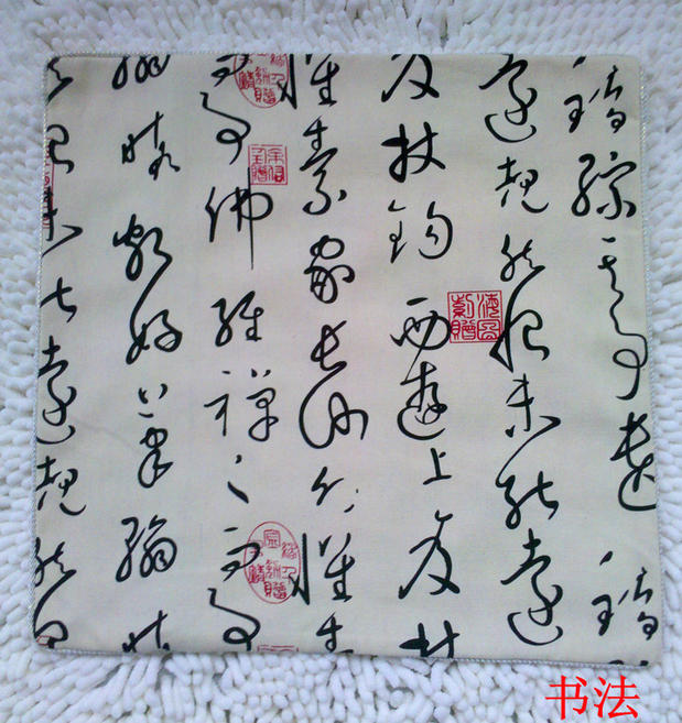 Vải cotton dày đệm đệm Vỏ gối Gối không lõi Nhiều kích cỡ gối tựa lưng ô tô cao su non