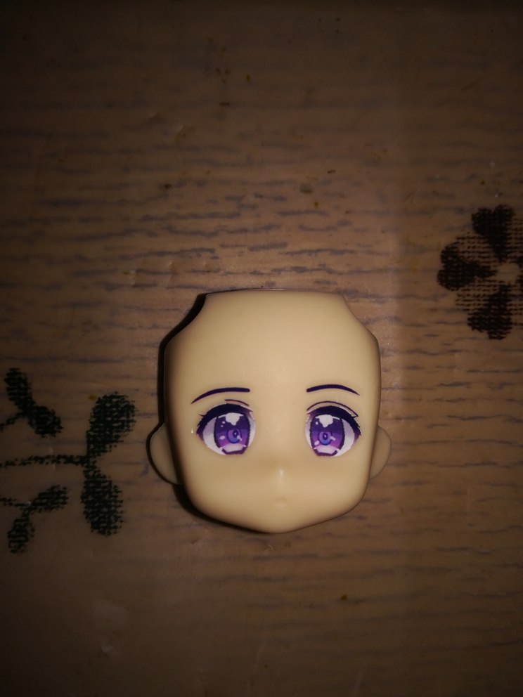 眼睛水贴纸 diy超轻粘土软陶动漫黏土人偶手办娃娃眼睛嘴巴水贴纸