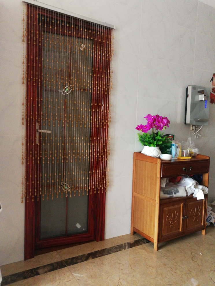 门帘珠帘招财葫芦挡煞水晶玄关卫生间卧室内挡煞免打孔家用装饰帘