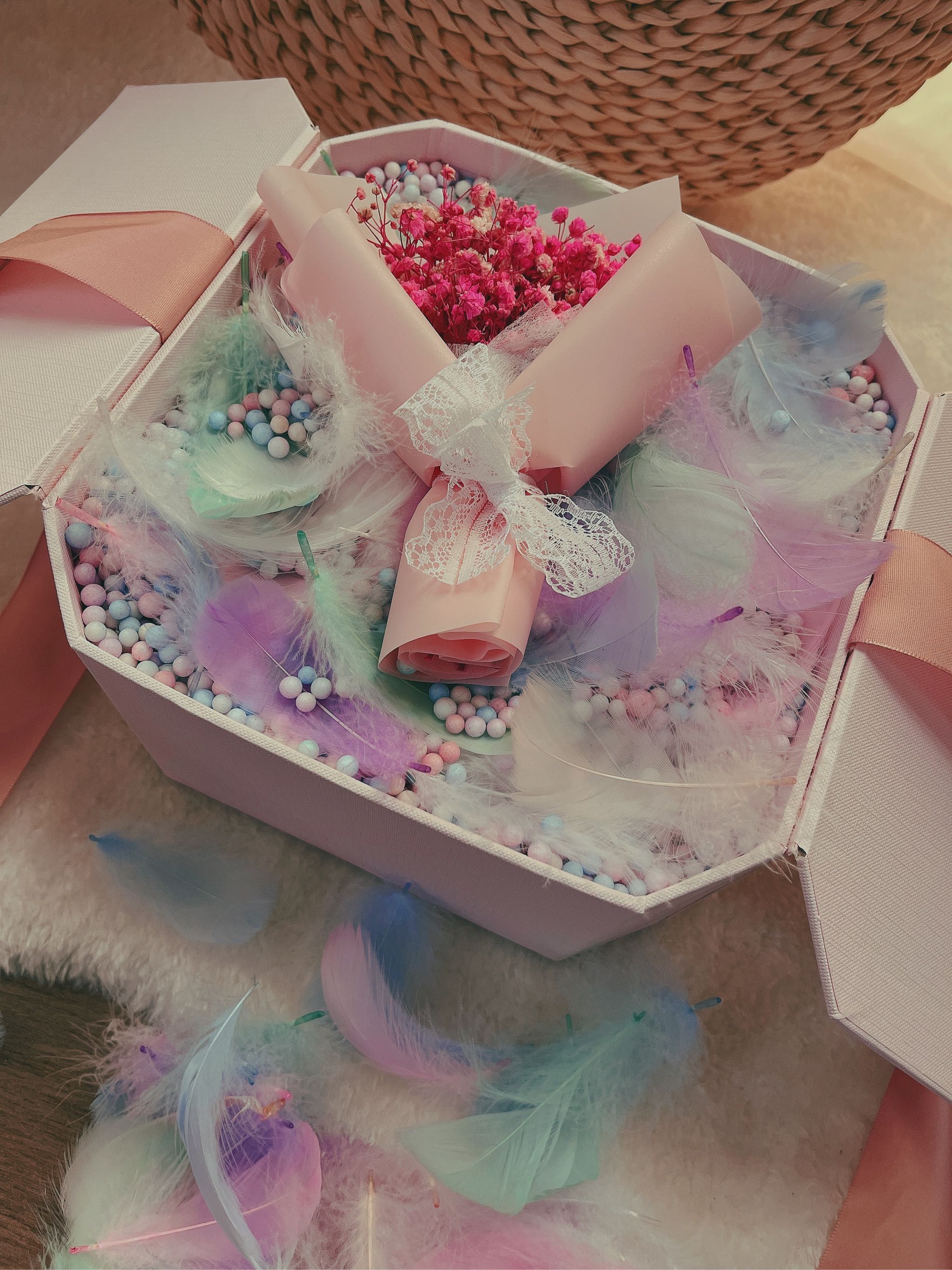 流星球礼盒空盒男友女生款礼物包装盒子生日惊喜礼物盒伴手礼品盒