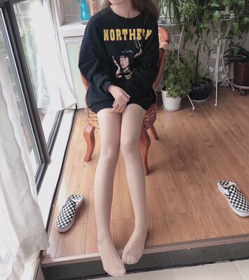 丝袜女薄款超薄春秋款菠萝连裤袜防勾丝透明隐形网红打底袜钢肉色