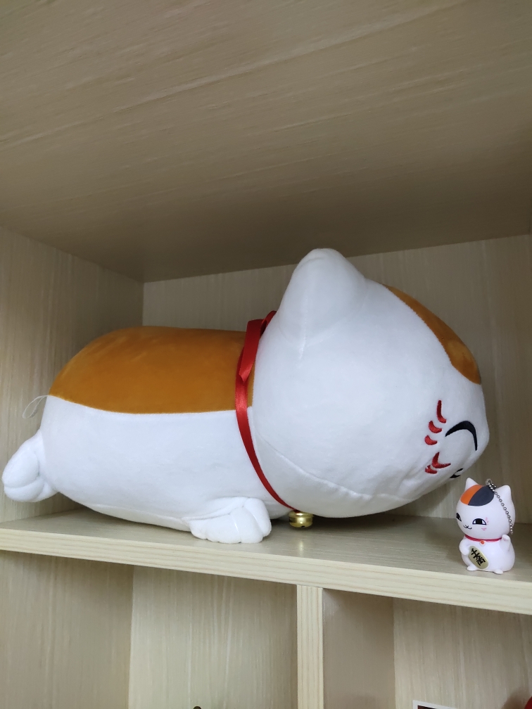 娘口三三夏目友人帐猫咪老师公仔毛绒玩具可爱娃娃玩偶睡觉抱枕女