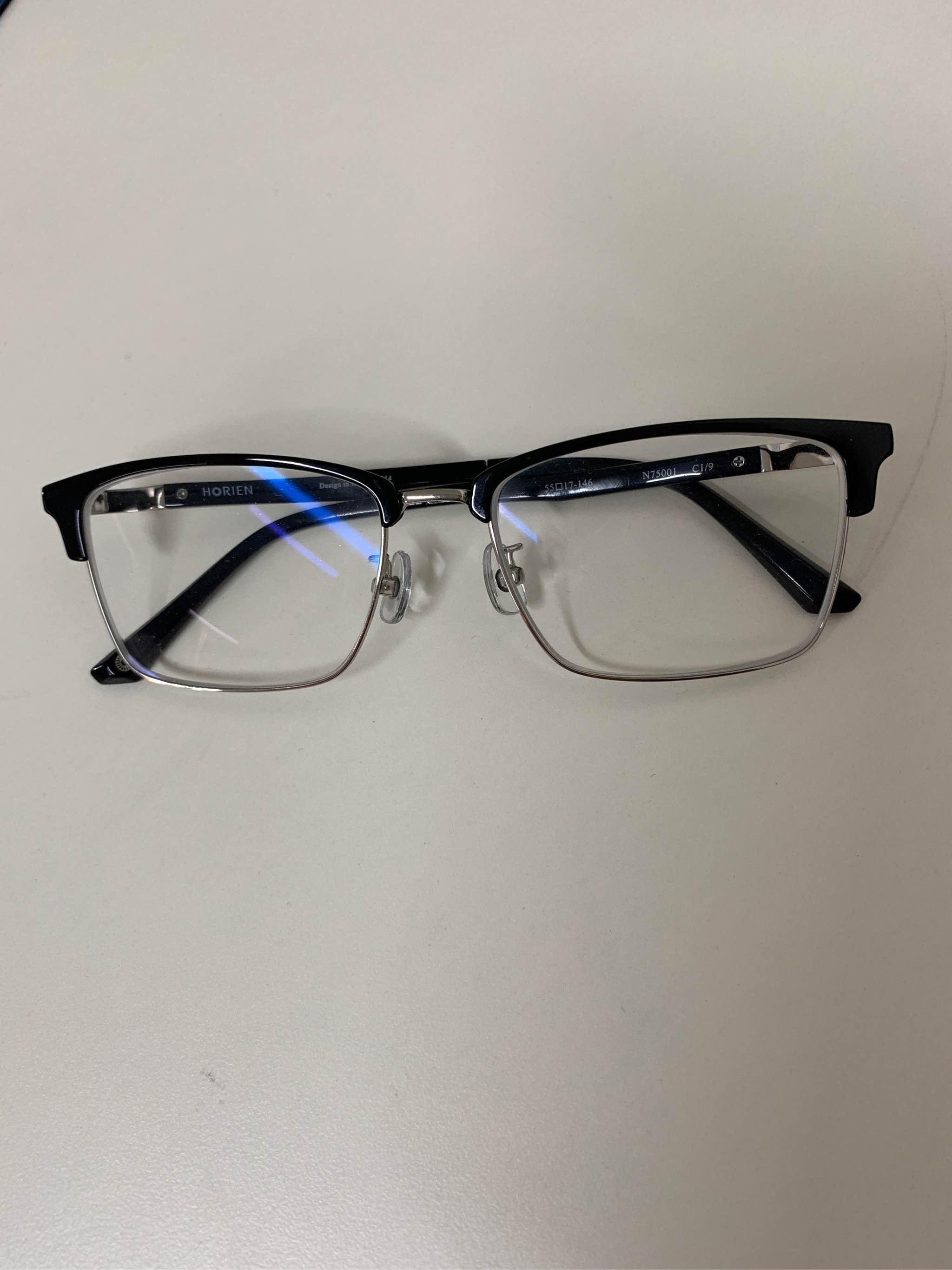 67配近视镜卡尔蔡司2片请问大家,买了这个镜片1.