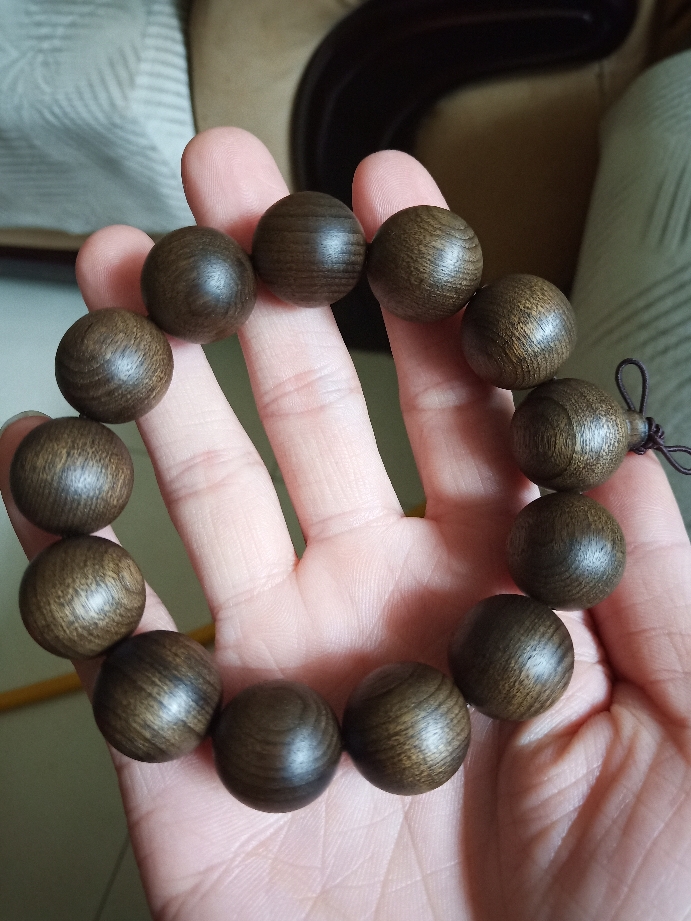 包邮四川阴沉木金丝楠木手串108佛珠项链手链男女士乌木沉香木2.