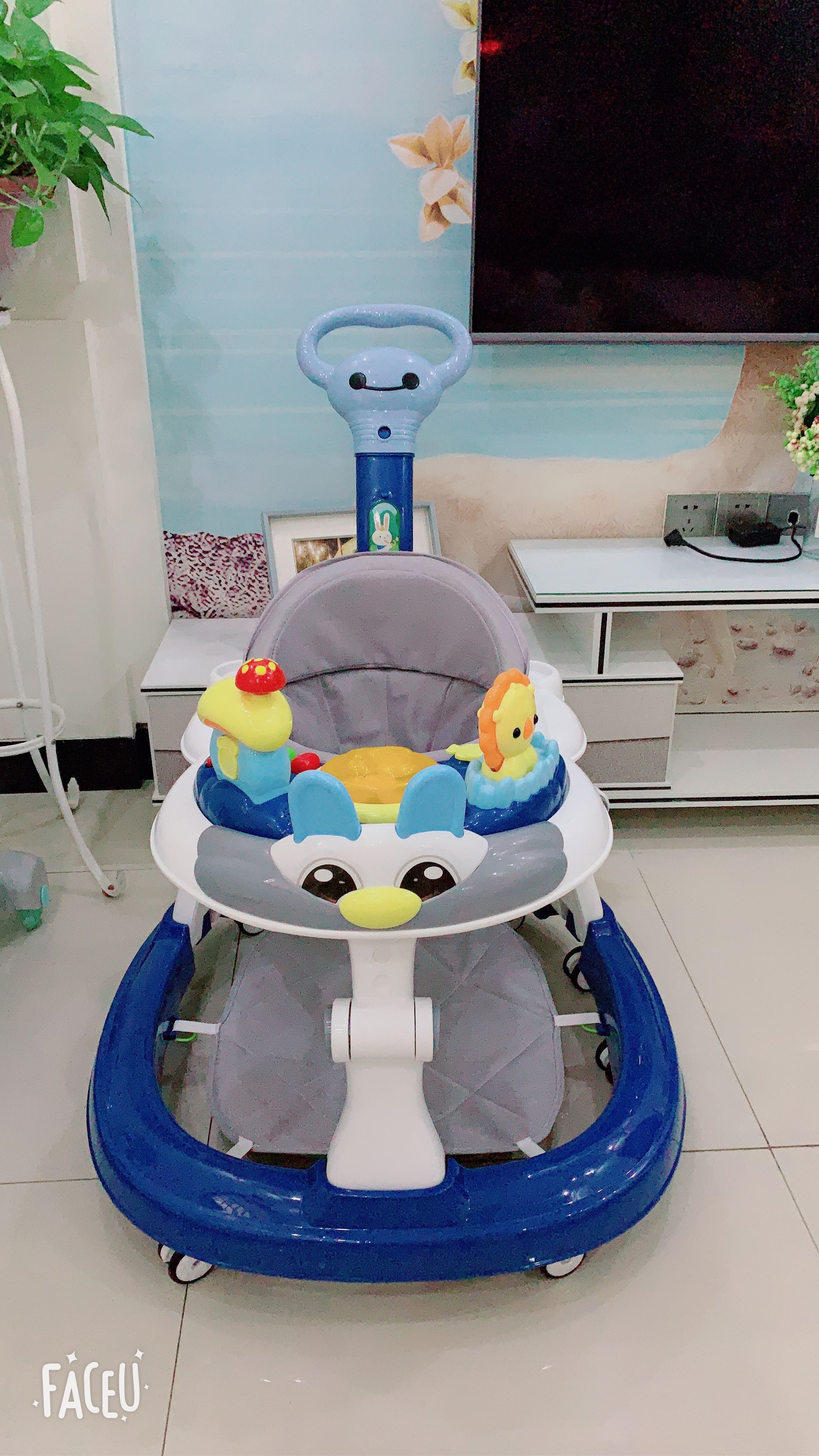 婴儿学步车防o型腿多功能防侧翻男宝宝女孩儿童助步学行手推可坐