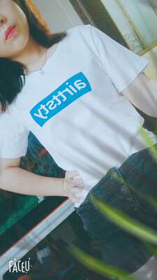 超火上衣服印花短袖t恤女2018夏季新款宽松大码半袖纯白色棉体恤