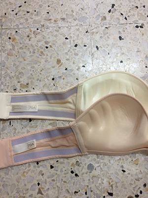 无肩带文胸聚拢防滑上托无钢圈内衣女抹胸防走光裹胸式隐形胸贴薄